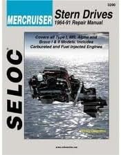Mercruiser Stern Drives 1964 - 1991 (Seloc Marine Tune-Up and Repair Manuals) 1st (first) edition Text Only