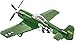 COBI Historical Collection North American P-51D Mustang Aircraft Building Set, 150 Pieces