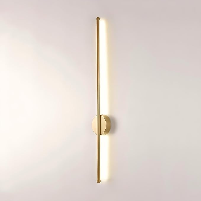 Image of FILLISKA Led Wall Highlighter Light, 3-in-1 Colour Changing, Luxurious Wall Decor (18 Watt Sleek Gold-098)