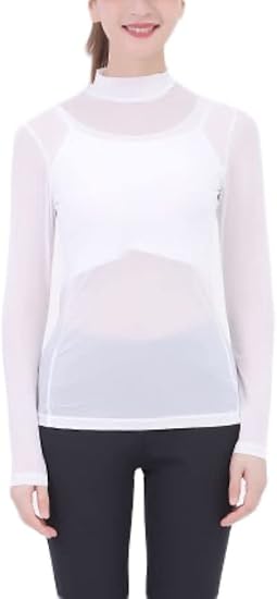 Amazon Co Jp レディース ゴルフ Uvカット 接触冷感 インナー Tシャツ 長袖 ハイネック 吸汗 速乾 通気 ホワイト 極薄 ストレッチ テニス スポーツ アウトドア トラベル ランニング ゴルフウェア テニスウェア アンダーシャツ ファッション Amazon Co Jp レディース ゴルフ Uvカット 接触冷感 インナー Tシャツ 長袖 ハイネック 吸汗 速乾 通気 ホワイト 極薄 ストレッチ テニス スポーツ アウトドア トラベル ランニング ゴルフウェア テニスウェア アンダーシャツ ファッション