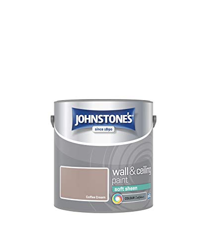 Johnstones Wall and Ceiling Soft Sheen Emulsion Paint - Coffee Cream 2.5L