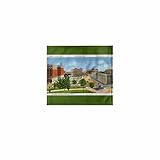 3dRose Memorial Square Nashville Tennessee Scene with Vintage Cars 11x12 Wash Cloth for Face and Body