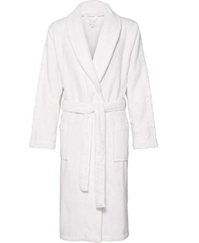 Calvin Klein Robe, Albornoz Hombre, Blanco (White 100),...