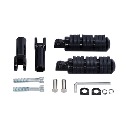 Repose-pieds passager Softail anti-vibration : Kit de supports en acier robuste