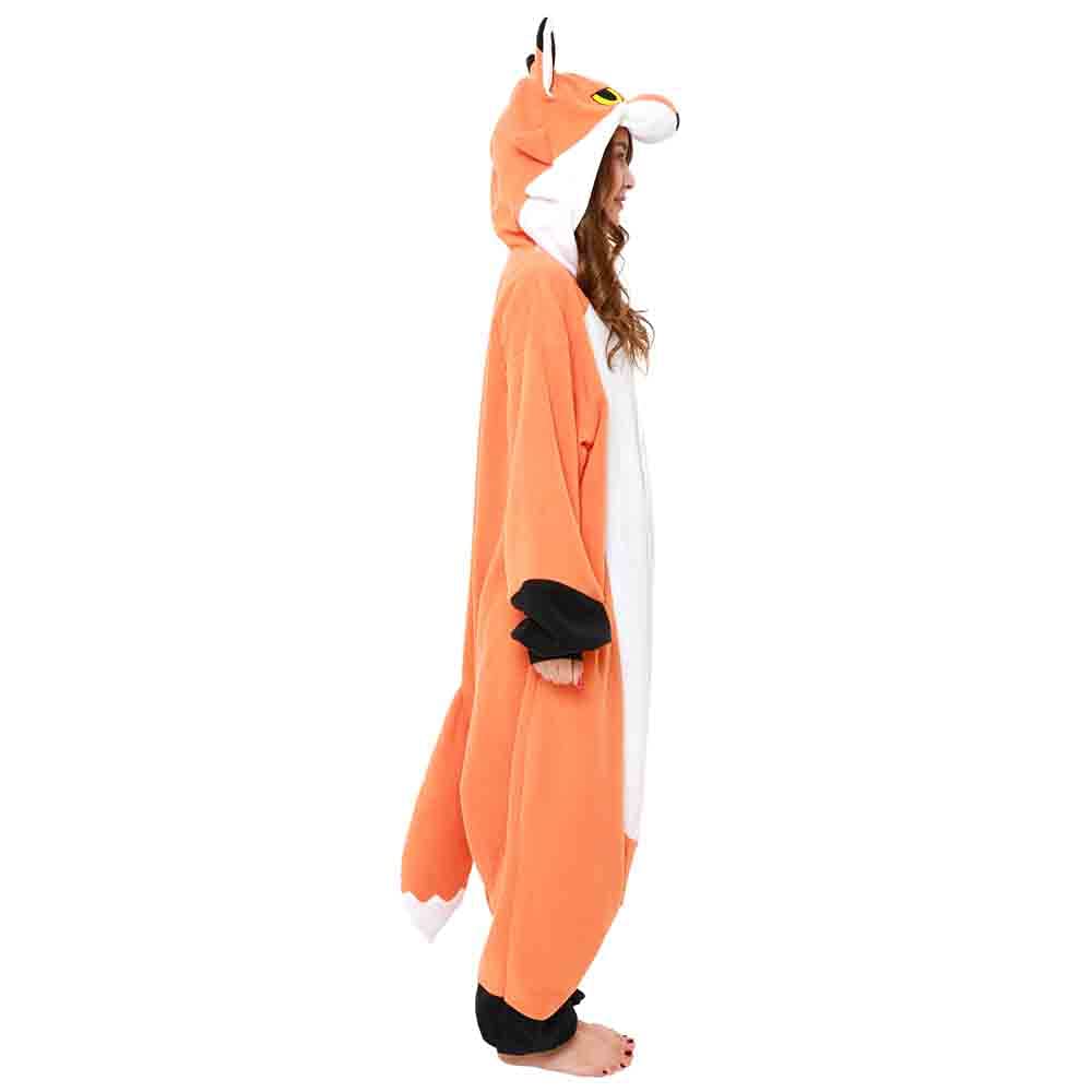 SAZAC Disfraz de Kigurumi de zorro rojo para Halloween