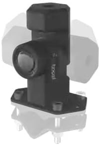 Antenna Mount Mounting Bracket For 311248 Overland Cellular Antenna Articulated T-Track/Pole/Fixed Mount Black With Mounting Hardware