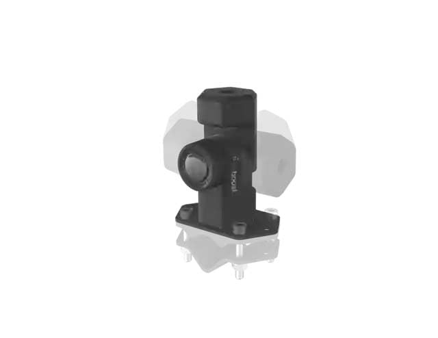 Antenna Mount Mounting Bracket For 311248 Overland Cellular Antenna Articulated T-Track/Pole/Fixed Mount Black With Mounting Hardware