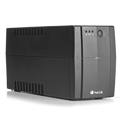 NGS FORTRESS1200V2 - Sistema de alimentación ininterrumpida (800 VA) Color Negro