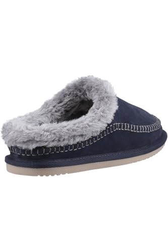 Hush Puppies Male Atticus Slipper, Navy, 9 - Image 3