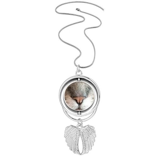Collier ailes d'ange médaillon photo au design raffiné et finitions artisanales soignées