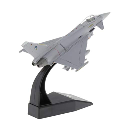 Modelo de avión EF2000 1/100 de metal conmemorativo de colección