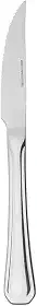 Mimo Style Faca de Churrasco Prateada de Aço Inoxidável, Brilhante Moderna e Elegante. Ideal para Todas as Ocasiões. Livre de BPA, Resistente e Durável