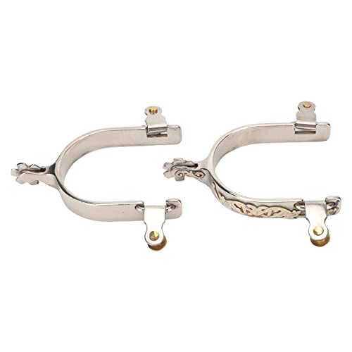 Spurs, 1 Pair of Portable and Stainless Steel Horses for Women for Horse Riding