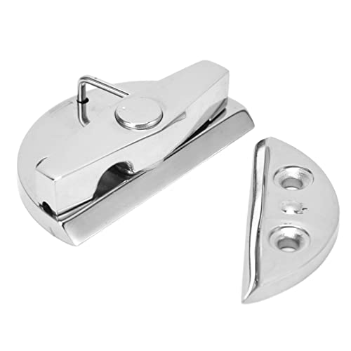 Bisagra marine con pestillo de acero inoxidable y giro redondo para puerta de gabinete de bote 7
