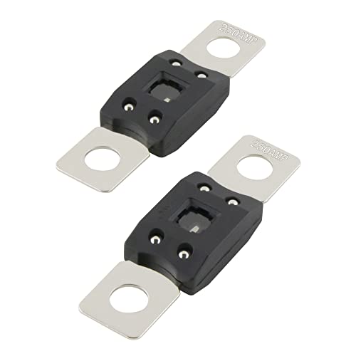 SeKi Mega Screw Fuse High Current Fuse 250 A A to 58 V DC Pack of 2