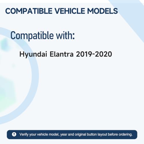 Replacement Key Fob Remote for Hyundai Elantra 2019-2020 Keyless Entry Car Remote CQOFD00120 95440-F2002 433MHz 8A 95440-F3002 by HKYZLFOB - Used condition - Image 2