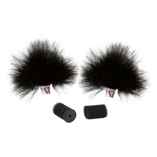 Fourrure anti-vent Rycote 065552 Ristretto pour éliminer les bruits d'air sur micro cravate