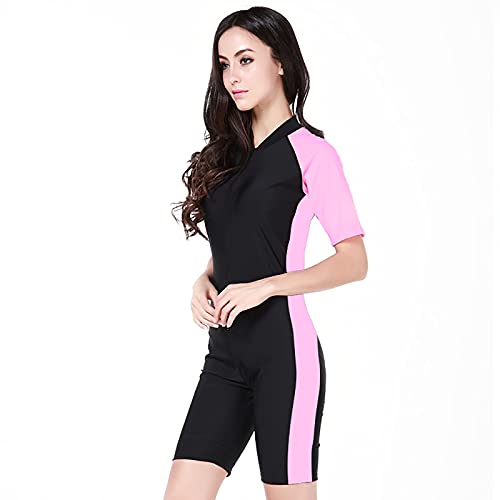 Combinaison de plongée rose taille S idéale pour le surf d'été