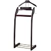 Proman Products - Windsor Executive Wardrobe Valet, Mens Valet Stand, Accessory & Clothes Organizer (Mahogany)