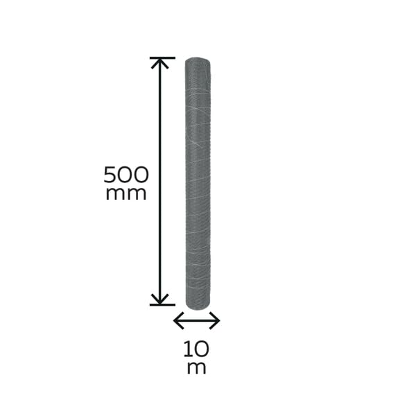 Gah-Alberts Hexagonal Mesh, 614140, Steel, 500 mm / 10 m / 25 mm Mesh Width - Image 2