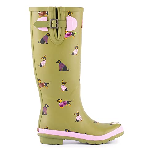 Lazy Dogz Damen Harper Mode-Stiefel, Navy, 38 EU