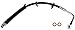 Dorman H622276 Front Driver Side Inner Brake Hydraulic Hose Compatible with Select Ram Models