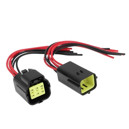Reparar conector 6 pines 174264-2 fallo eléctrico Sagitar cable 15 cm 1