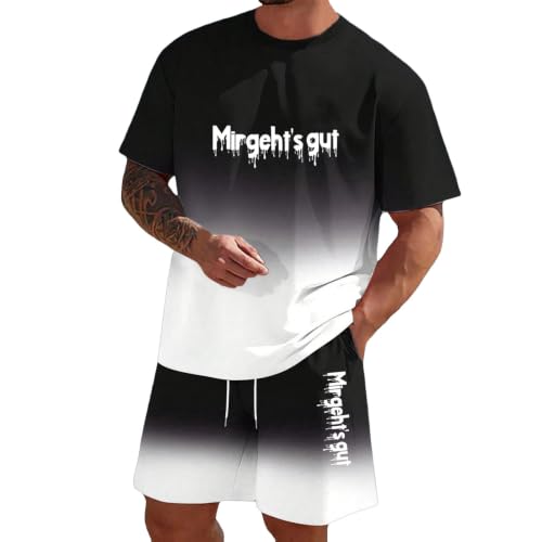 Survêtement pour homme ensemble 2 pièces t-shirt et short décontracté