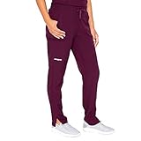 BARCO Skechers Vitality Women's Charge 4-Pocket Scrub Pant - Wine, Petite M