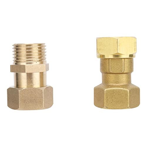 Manguito recto hexagonal G1/2 macho hembra para tubería de latón de 1/2 7