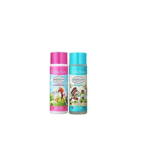 Shampooing après-shampoing pour bébé Childs Farm produits biologiques lot de 2 soin cheveux doux