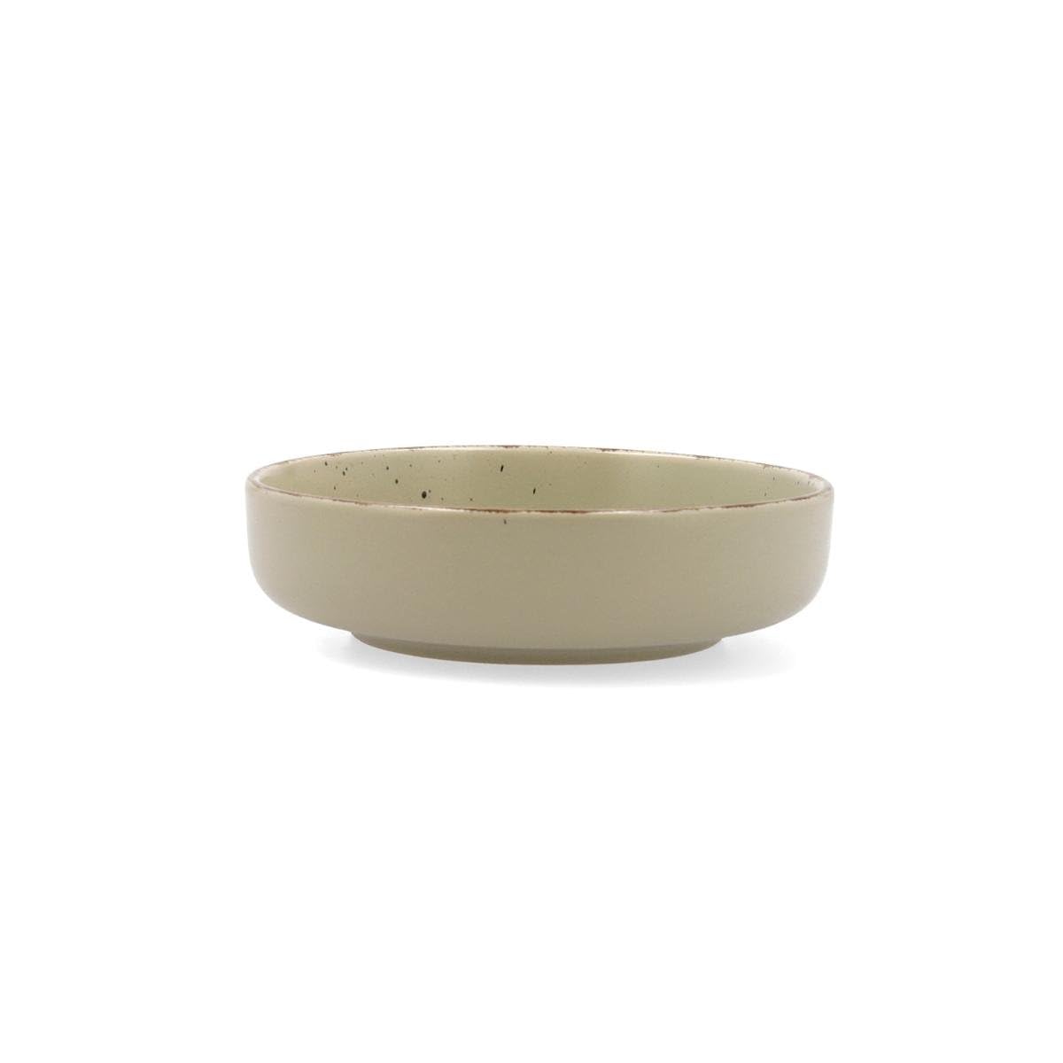 Quid Duna Plato Hondo Cerámico 18,5x5,3cm Loza Apto Microondas Apilable