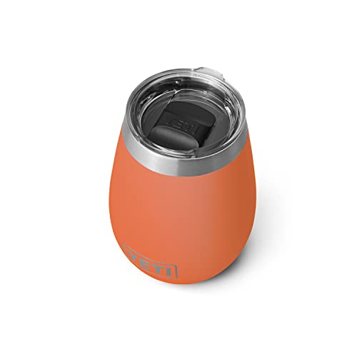 Yeti Rambler 10 Oz Wine Tumbler, Vacuum Insulated, Stainless Steel With Magslider Lid, High Desert Clay #TOP7