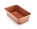 Gotham Steel Non Stick Ceramic Bakeware Set, 5 Piece No Warp & Dishwasher Safe Baking Set, Baking Pans Set with Round & Square Baking Pan, Muffin Pan, Loaf Pan & Baking Sheet for oven, 100% PFOA Free
