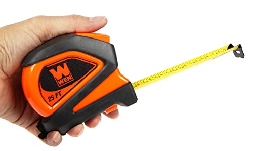 Cinta métrica WEN 25 ft con frenado automático, pack 2 miniatura 3