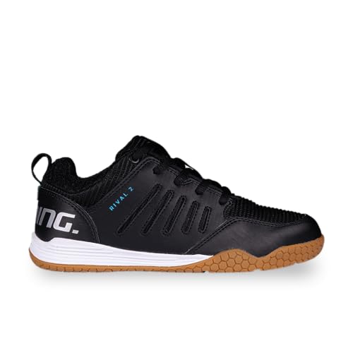 Salming Rival 2 (Black) (Junior) Indoor Squash Shoes (1233100-0101) 5.5