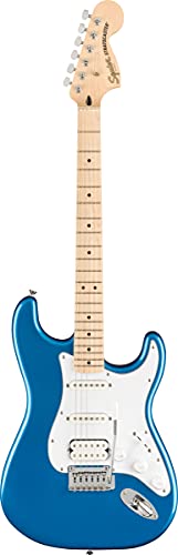 Fender Squier Affinity Stratocaster Hss - Lake Placid Blue Bundle With Frontman 10G Amplifier, Instrument Cable, Gig Bag, Tuner, Strap, Picks, And Austin Bazaar Instructional Dvd #TOP2