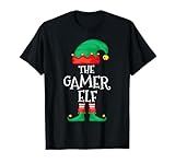 Funny Elf Family Christmas The Gamer Elf Sweater Men & Women T-Shirt