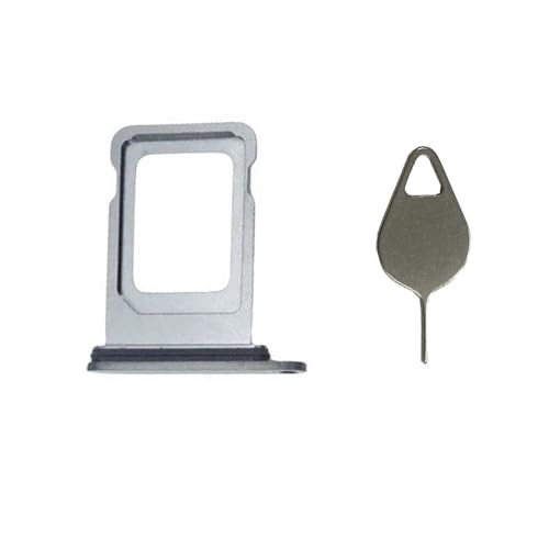 Nano Dual SIM Kartenfach Slot Halter Adapter Ersatz für iPhone 15 Pro 6.1 / iPhone 15 Pro Max 6.7 Mit Pin Blue Titanium
