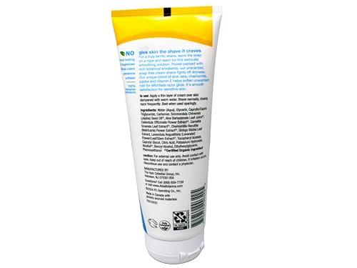 Alba Botanica Very Emollient Cream Shave, Unscented, 8 Oz - Thumbnail 3