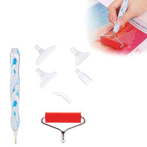 7Pcs Diamond Painting Zubehör Stift, DIY 5D Diamond Malerei Stift und Werkzeuge
