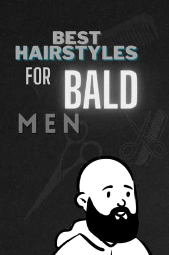 Best hairstyles for bald mans: Funny empty notebook gift