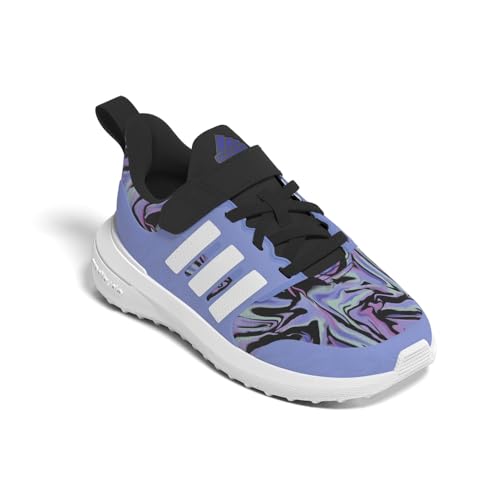 adidas Infant Boys Fortarun 2.0 El Slip On Sneakers Shoes Casual - Black, Blue2