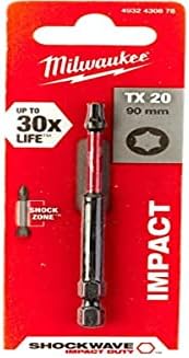 Milwaukee 4932430867 Screwdriver Bit Shockwave Gen II PZ2 90 mm