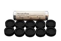 Scentolino Räucherkohle Tabletten, 33mm, 10 Stück, Selbstzündend, für Räucherpfanne und Weihrauchbrenner