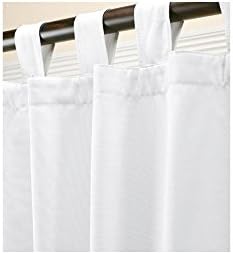 ThermalogicEnergy Efficient Insulated Solid Tab-Top Curtain, 95" L, in White