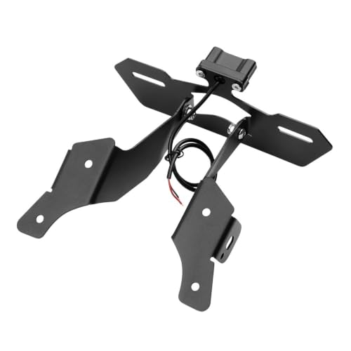 Support de plaque moto 450MT anti-vibration et bavette épurée - 5