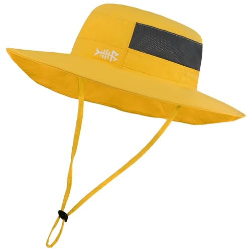 Image of BASSDASH UPF 50+ Sun Fishing Hat Water Resistant with Detachable Neck Flap