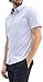 Theory Men's Structured Knit Irving Short Sleeve Shirt, Olympic, Blue, L