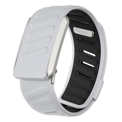 ZUOBNBP Silicona Correas para Whoop 4.0 Correa, Suave con Ajustable Acero Inoxidable Cierre Repuesto para Mujer Hombre Band Deportiva Pulsera Compatibles con Whoop 4.0 (5)